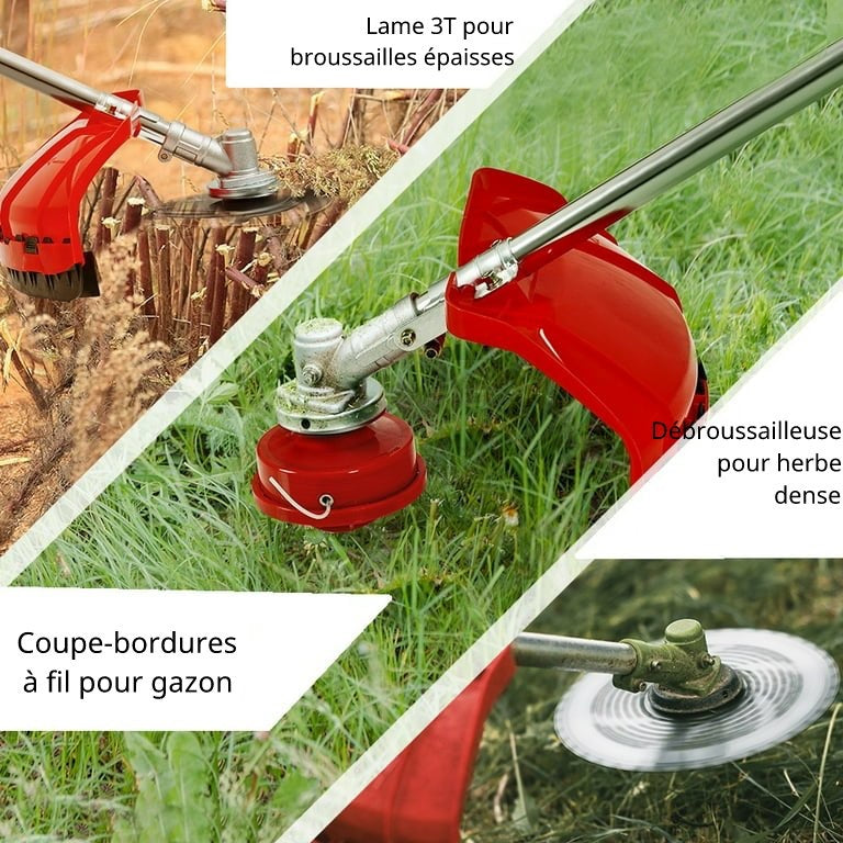 Débroussailleuse Thermique à Essence – Outil de Jardinage Professionnel