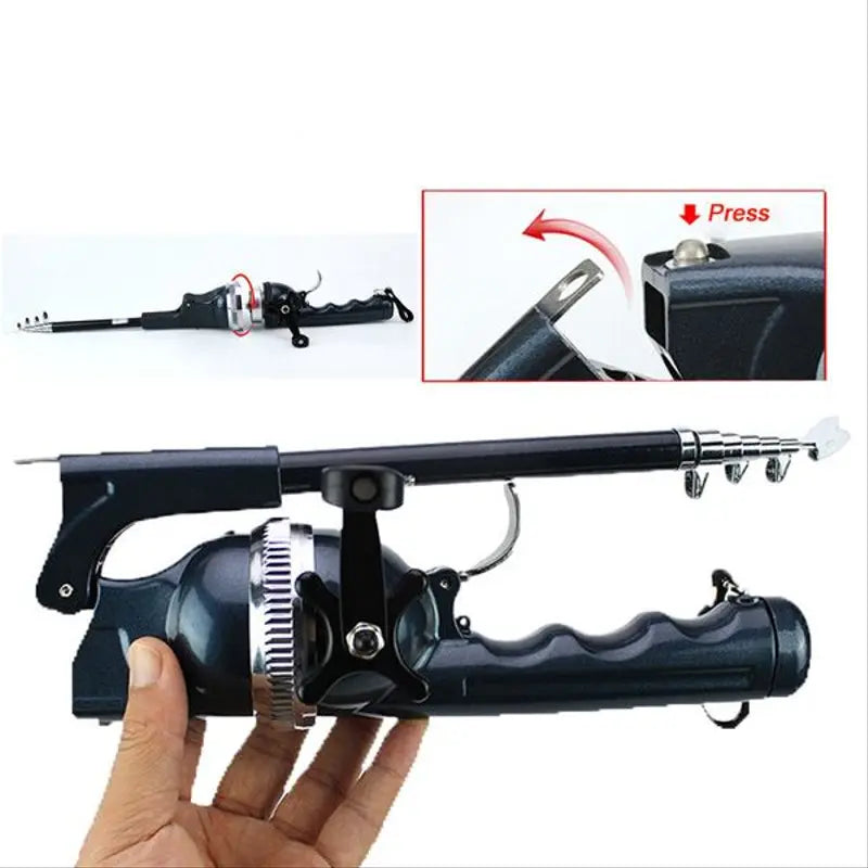 Canne à Pêche Télescopique Portable – Légère & Compacte