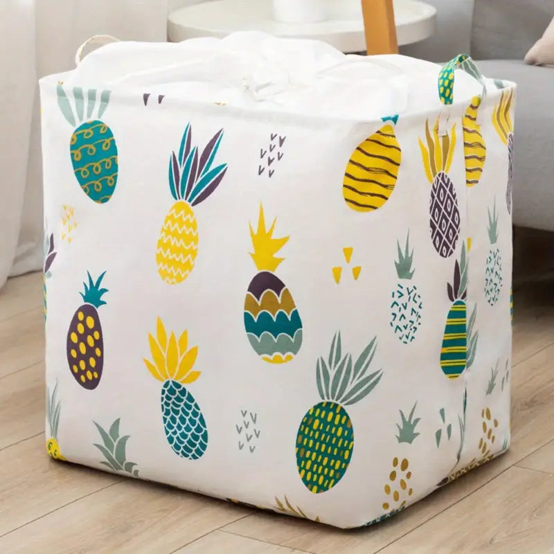 Panier à Linge avec Boîte de Rangement Zippée