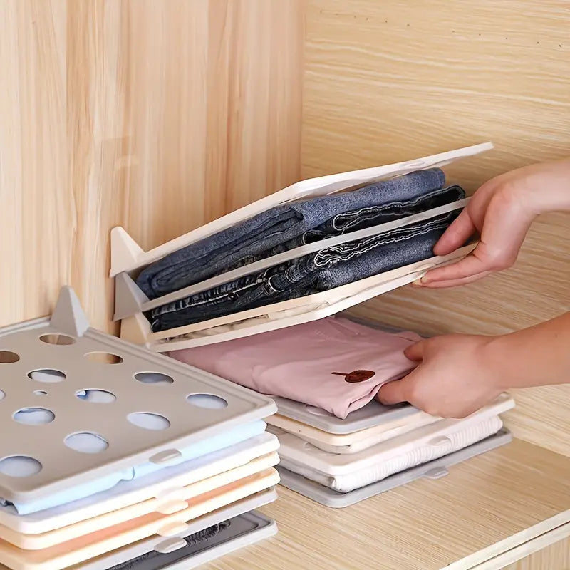 Planches organisatrices parfait pour garder son dressing net et accessible 4 pièces