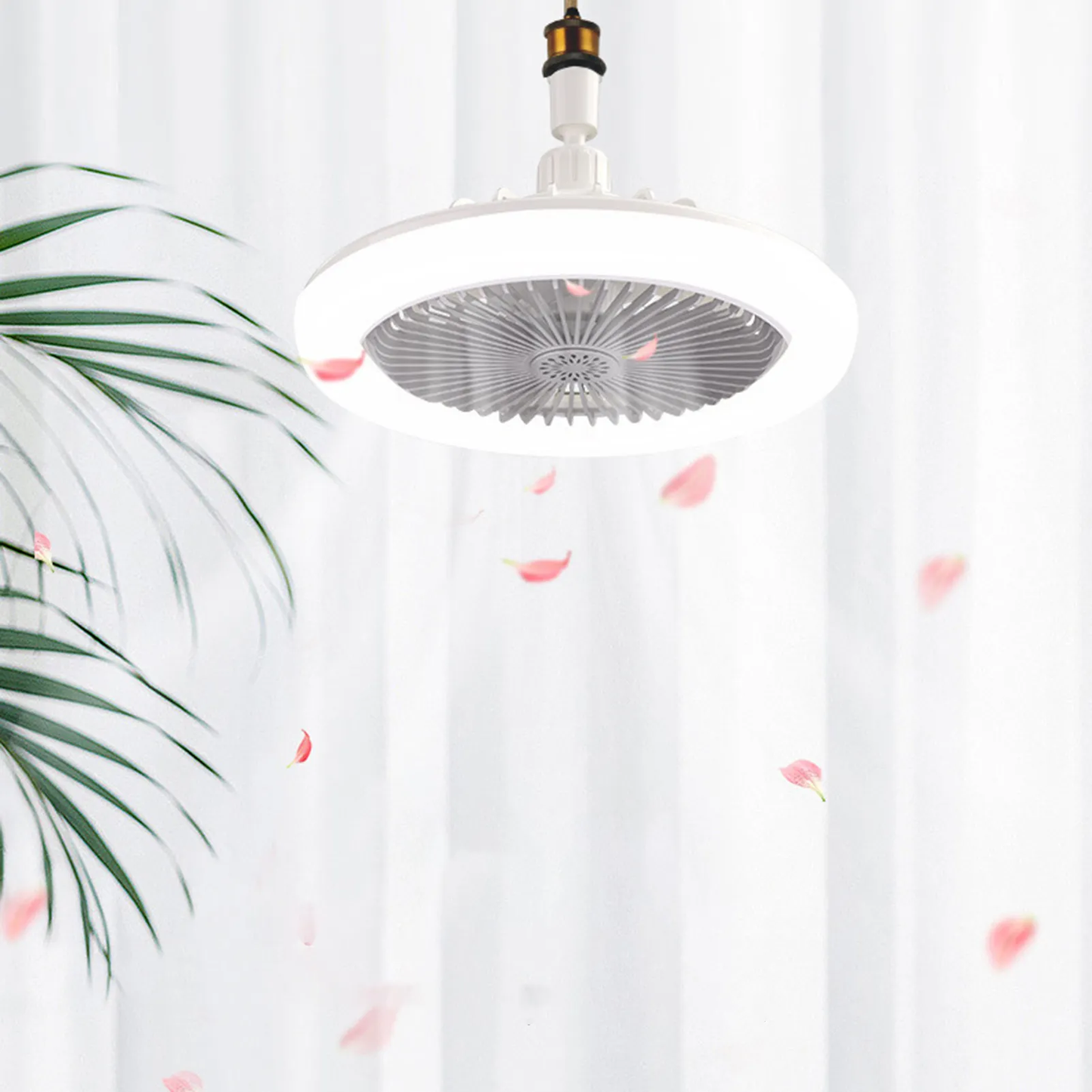 Ventilateur de plafond LED avec télécommande multifonction