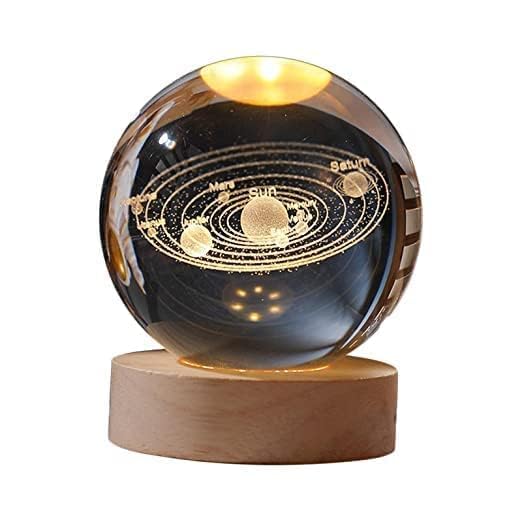 Crystal Ball Night Lamp - Éclairez vos rêves avec élégance