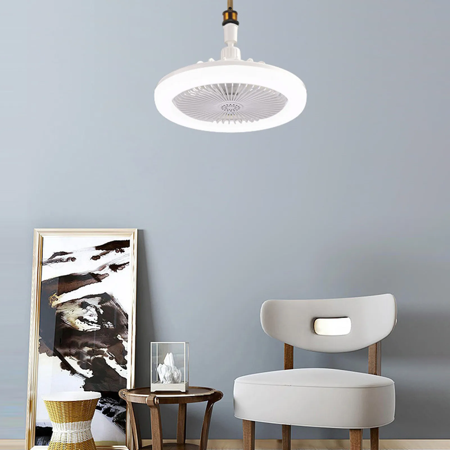 Ventilateur de plafond LED avec télécommande multifonction