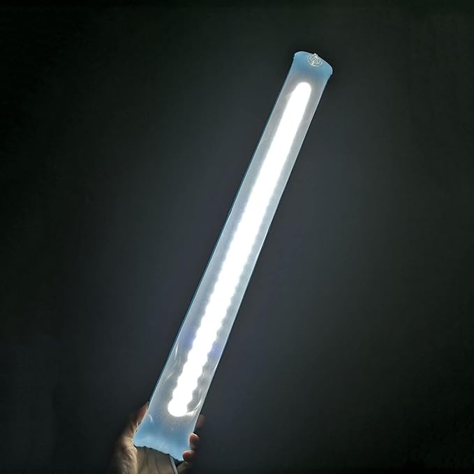 Lampe portable pliable et gonflable de camping