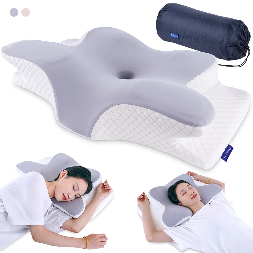 Oreiller Mèdicale Cervical Ergonomique en Mousse à Mémoire de Forme