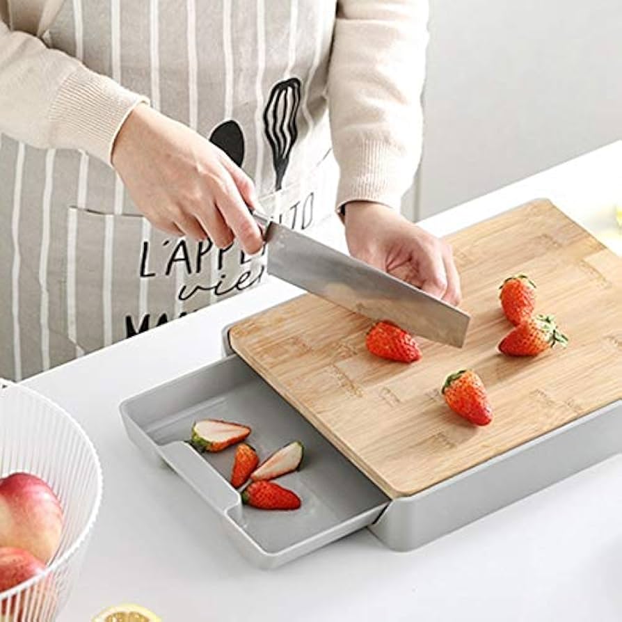 Planche À Découper Détachable Pour Fruits Et Légumes