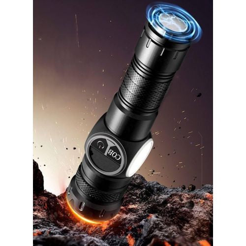 Lampe Torche Rechargeable LED – Puissante, Compacte & Intelligente