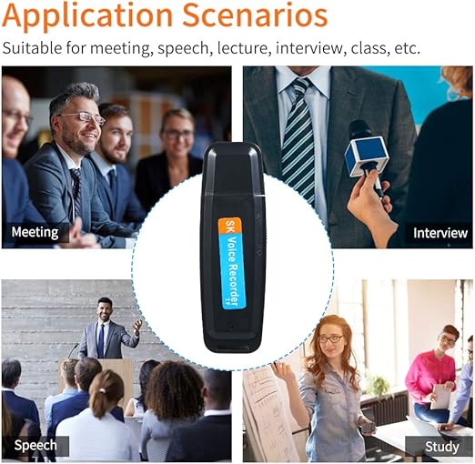 Clé USB Enregistreur ESPION - Dictaphone Numérique Puissant