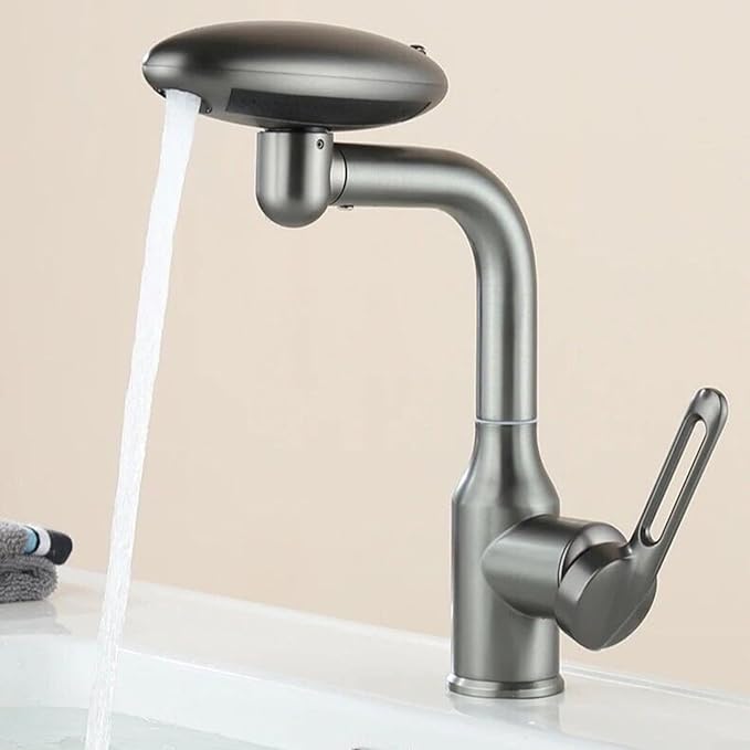 Robinet Pivotant 360° en Acier Inoxydable