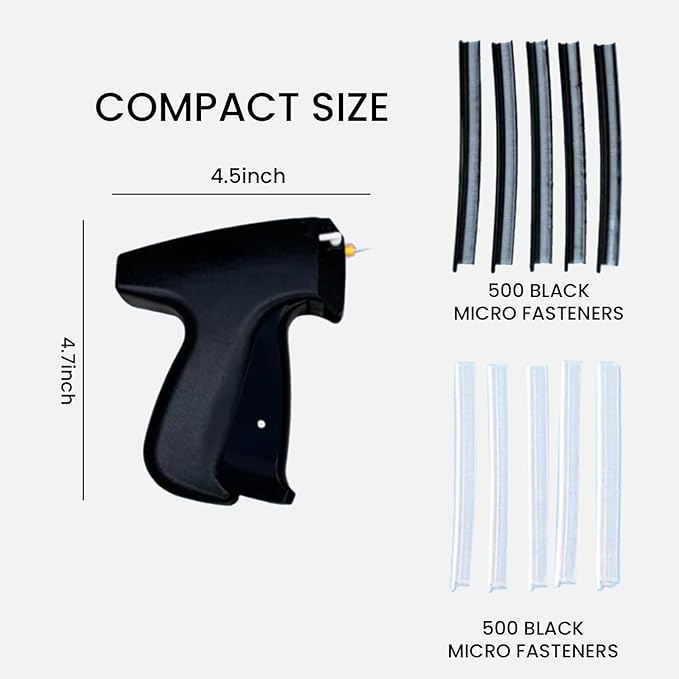Pistolet à point fine pour vêtements à étiqueter