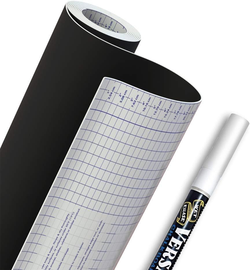 Rouleaux de papier peint autocollant en vinyle pour tableau noir