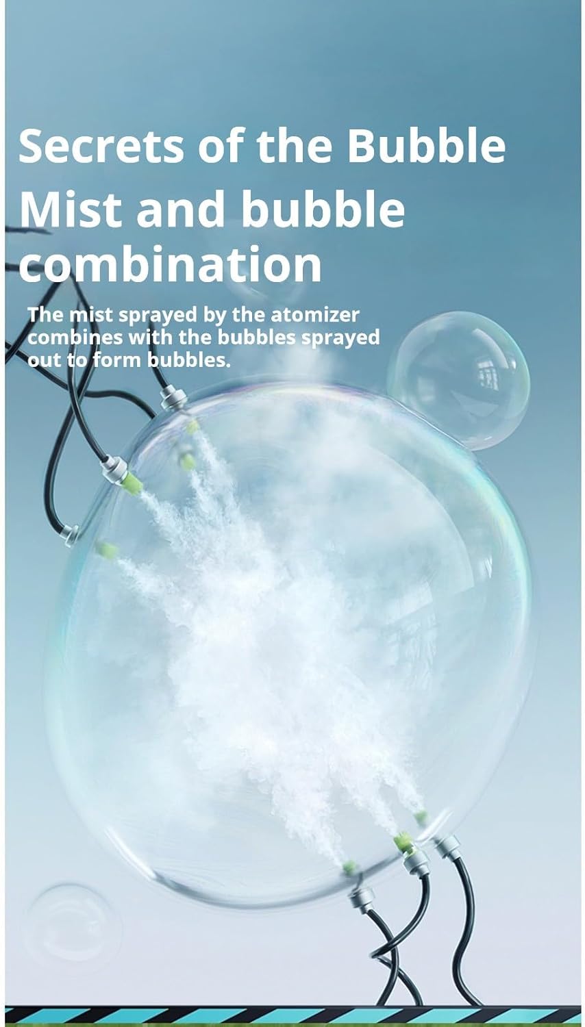 Machine à Bulles Magiques – Bâton Élastique à Fumée pour Enfants