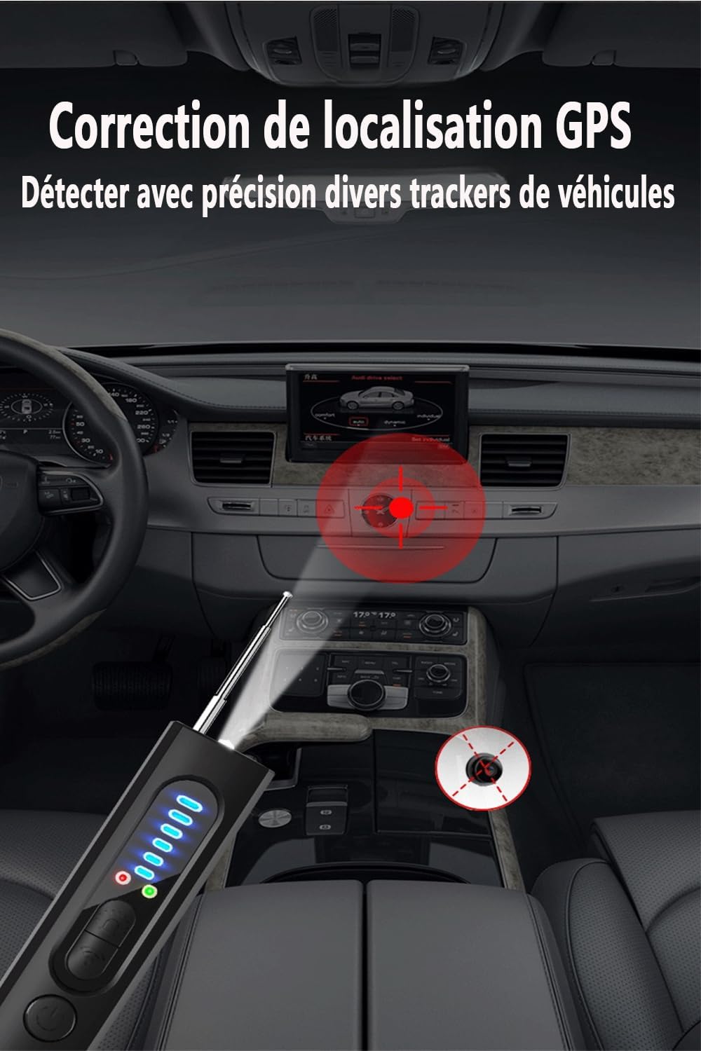 Détecteur caméra anti photo portable détection