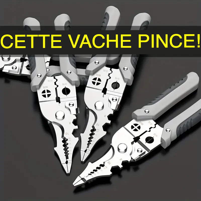 Dénudeur de Fils Électricien Polyvalent - Acier Chrome Vanadium