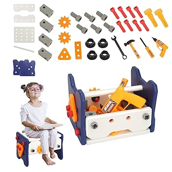 Jeu éducatif boîte à outils avec perceuse électrique