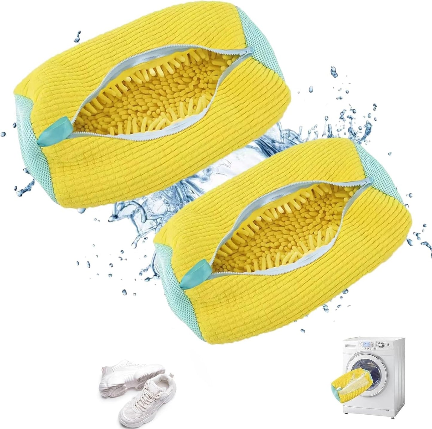 Sac de lavage de chaussures anti-déformation