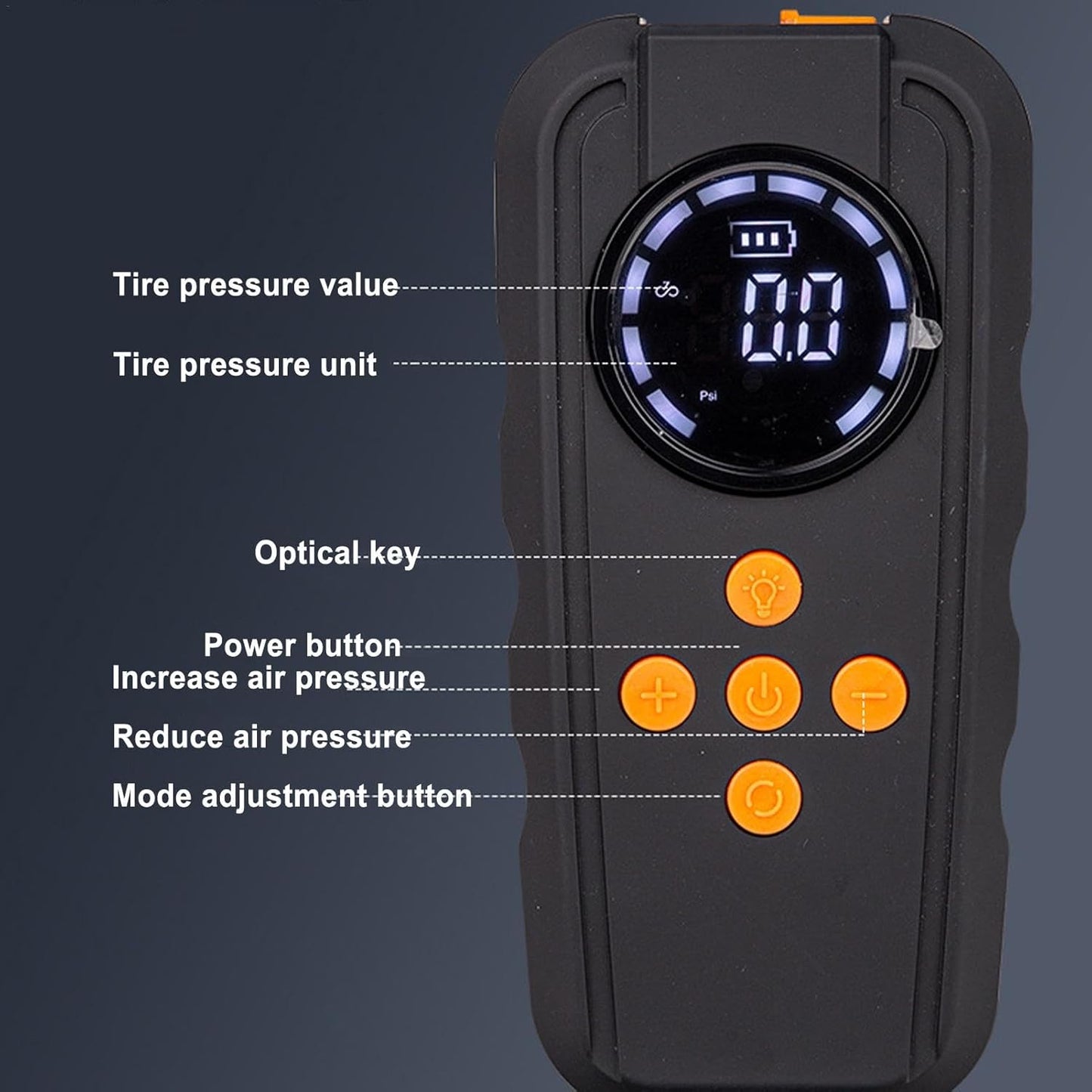 Gonfleur numérique intelligent portable