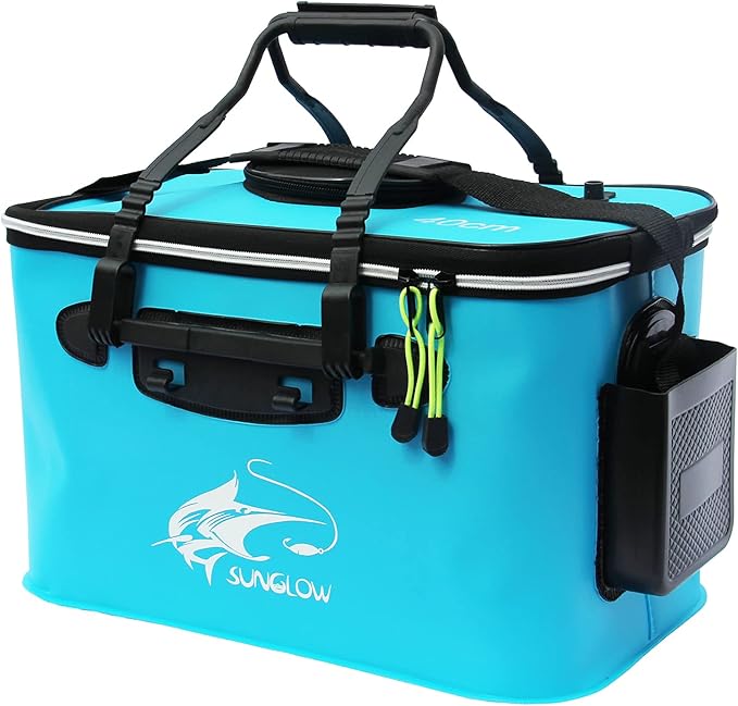 Sac Pliable de Pêche Étanche avec Poignée 40cm