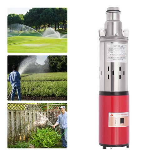 Pompe à eau solaire DC pour puits, irrigation et usage agricole