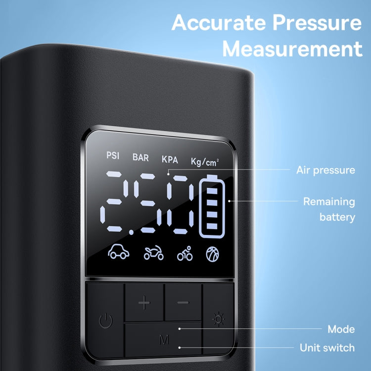 Compresseur Portable Haute Pression avec Affichage Digital