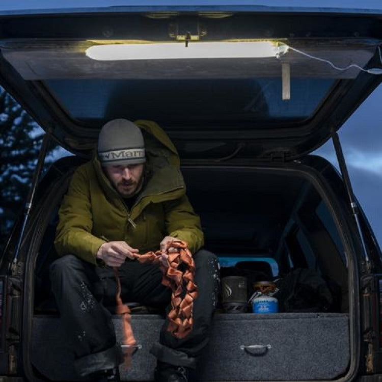 Lampe portable pliable et gonflable de camping