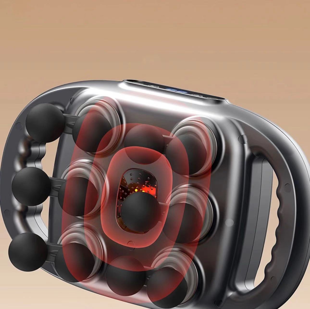 Appareil de Massage à 6 Têtes – Soulagement Musculaire Portable et Polyvalent