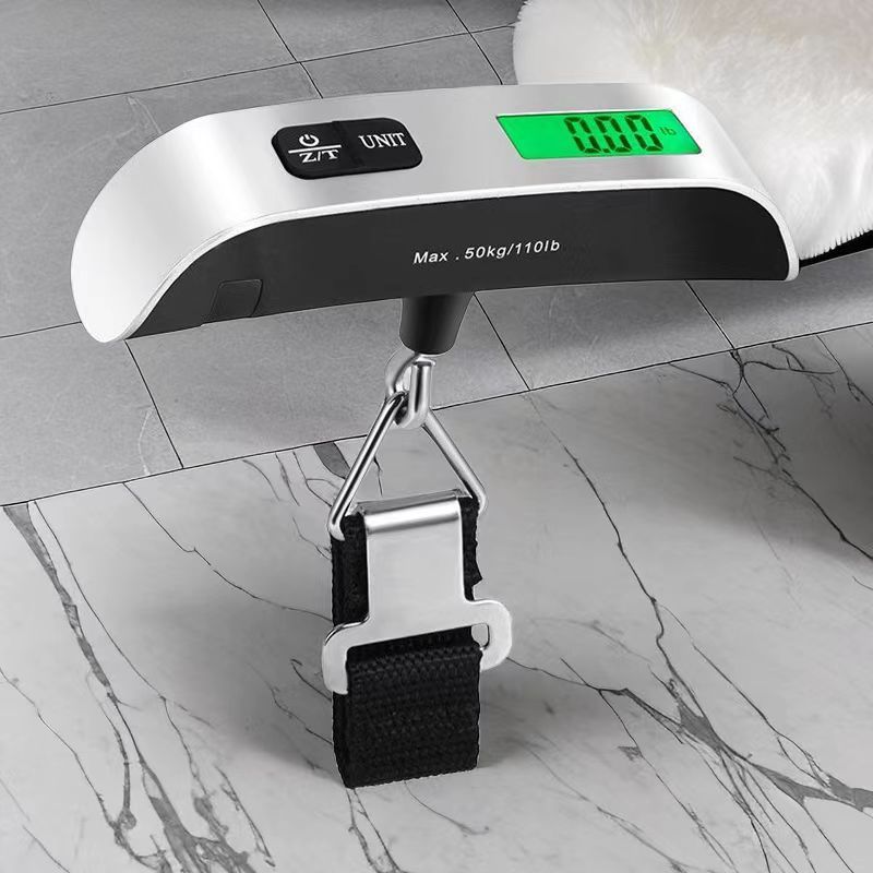 Pèse-Bagages Numérique Portable – Précision et Simplicité pour Voyager Léger