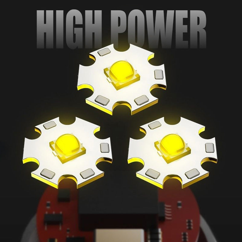 Mini lampe de poche avec clip à l'arrière