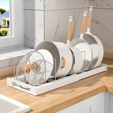 Rangement Extensible pour Couvercles et Casseroles
