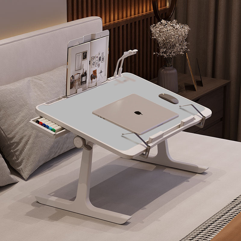 Table de Lit Pliable avec Rangement – Parfaite pour Travailler et Prendre ses Repas