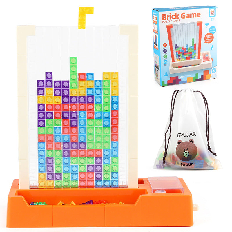 Jeu de Construction et de Logique 3D en bois