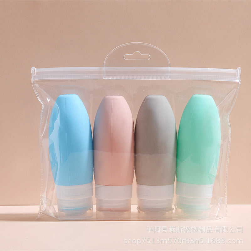 les Flacons de Voyage Réutilisables en Silicone (90ml)