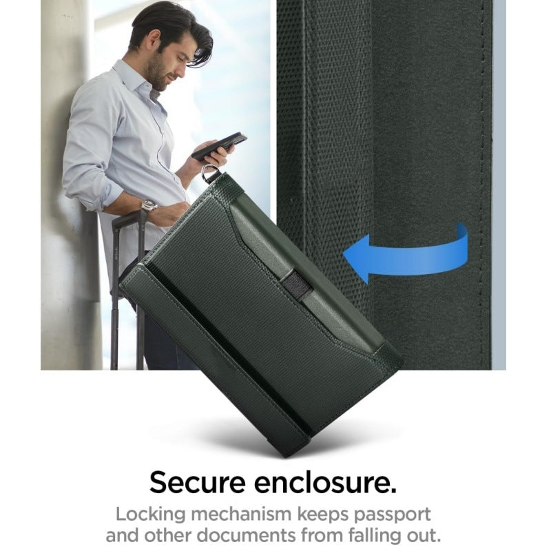 Une pochette de voyage sécurisée pour documents et passeports