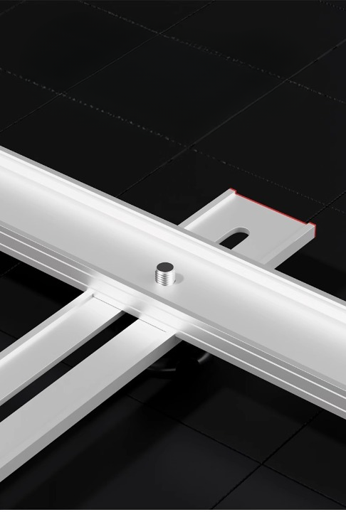 Règle d'angle combinée mobile 60cm