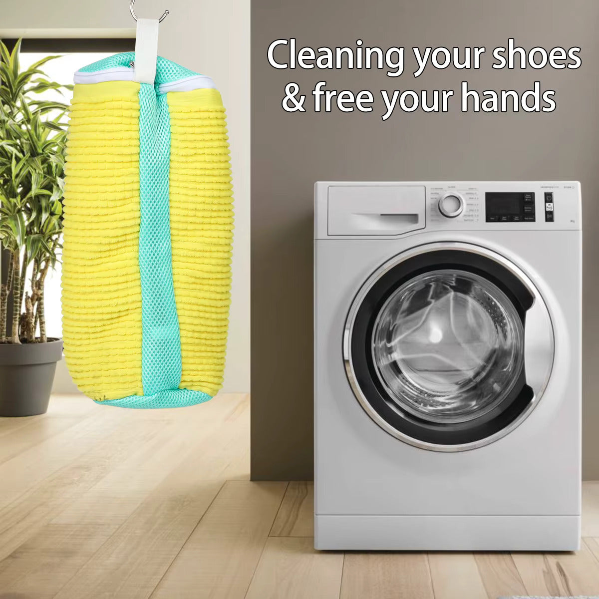 Sac de lavage de chaussures anti-déformation