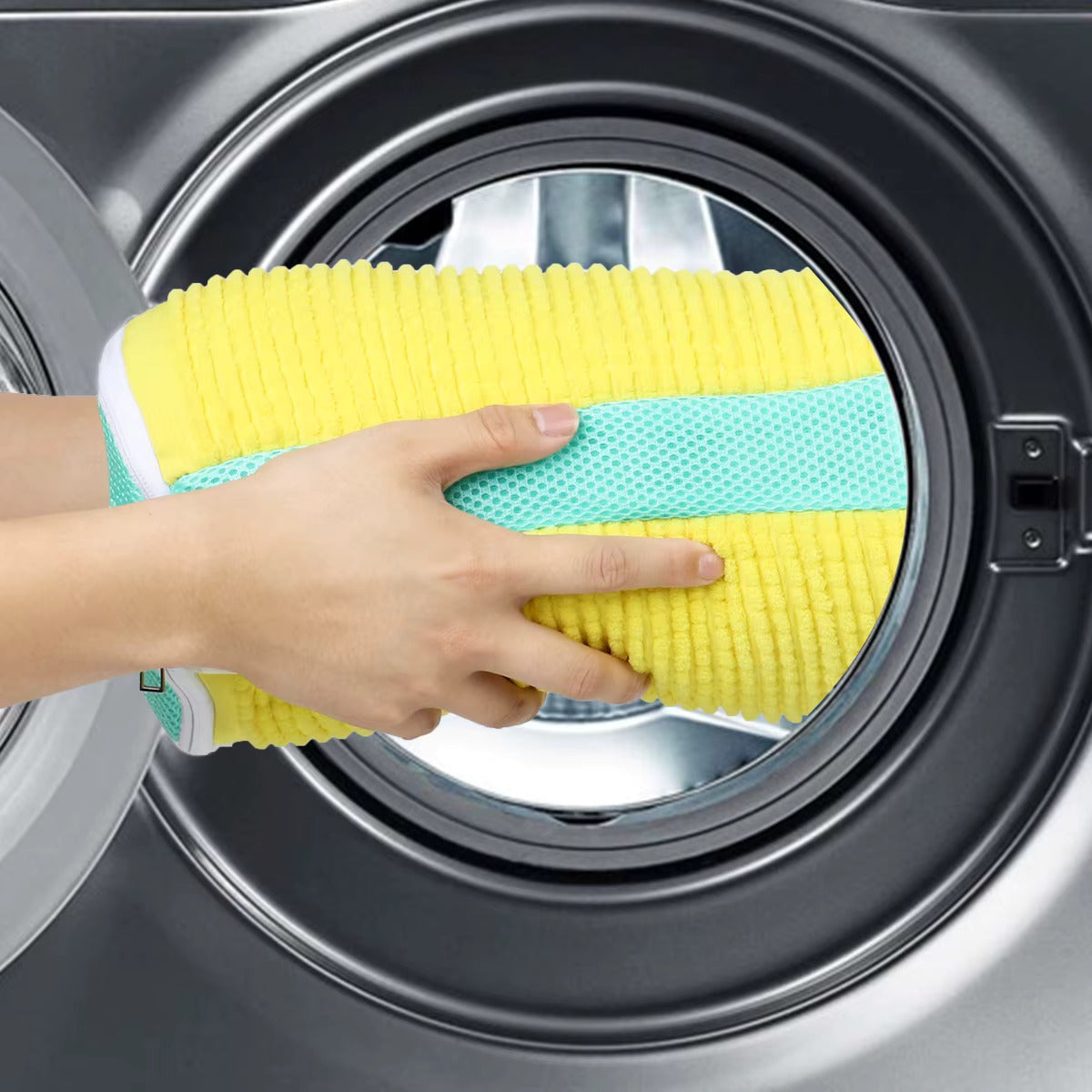Sac de lavage de chaussures anti-déformation