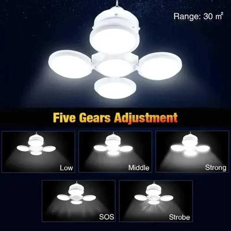 Lampe LED solaire extérieure portable