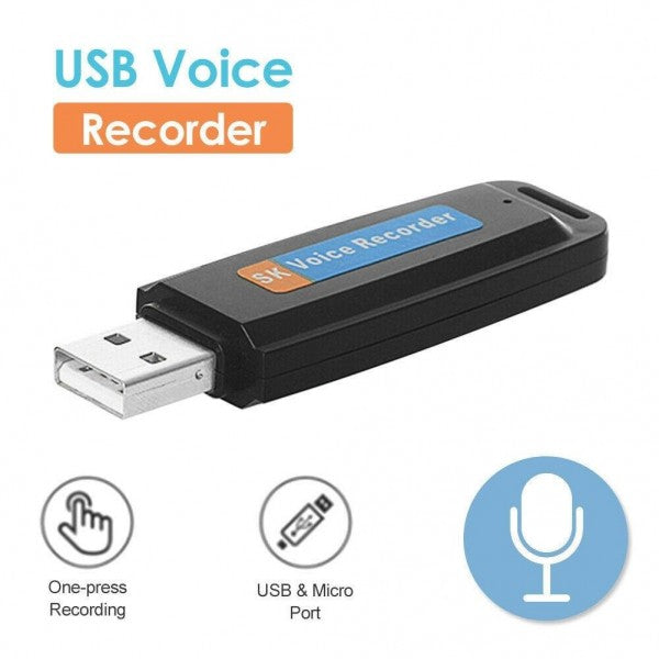 Clé USB Enregistreur ESPION - Dictaphone Numérique Puissant