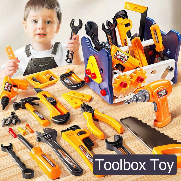 Jeu éducatif boîte à outils avec perceuse électrique