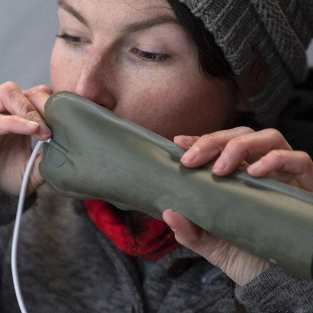 Lampe portable pliable et gonflable de camping