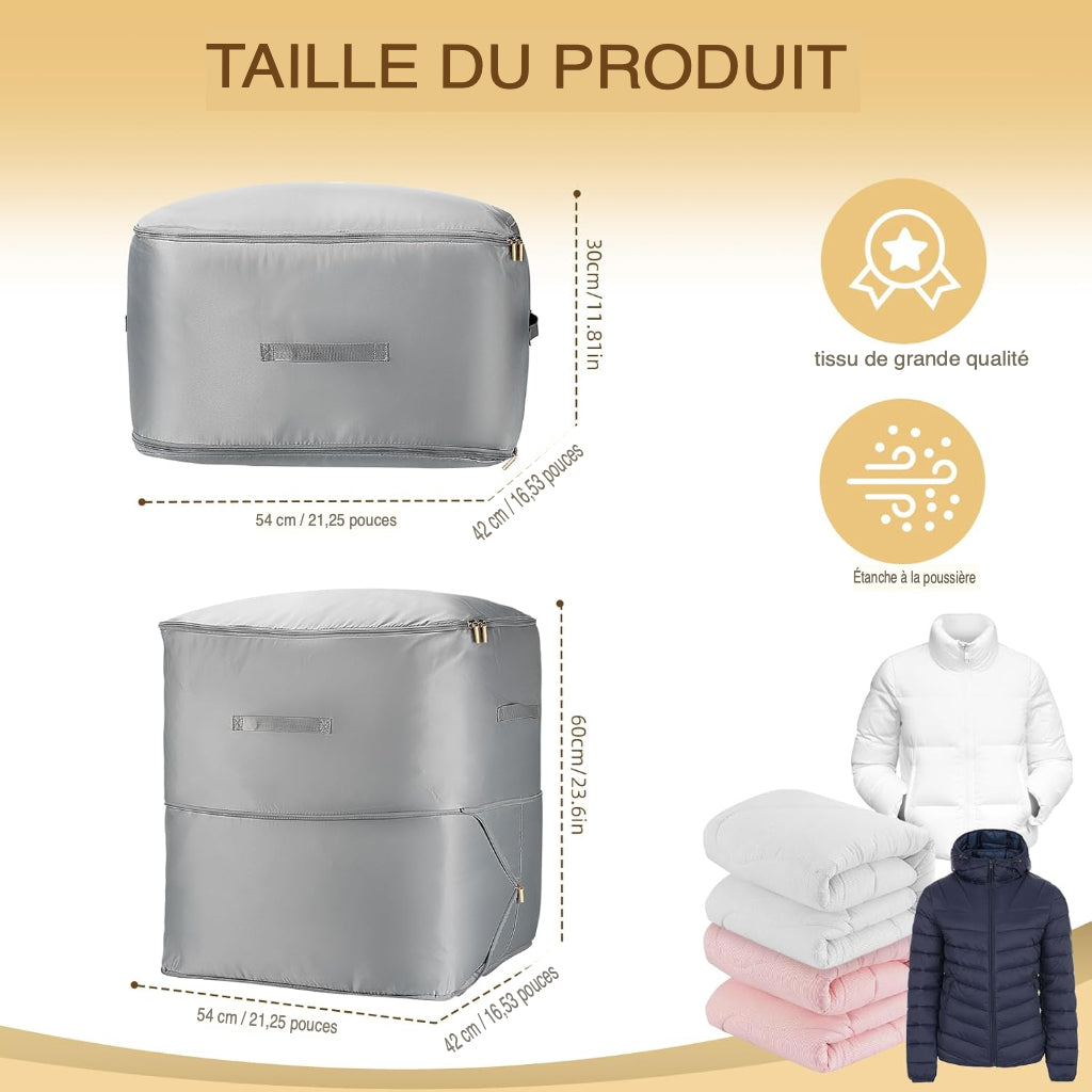 Organisateur Ultra-Compact pour Économiser de l'Espace - 2 ètages