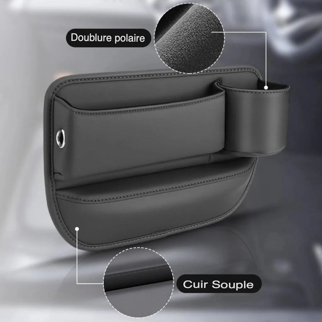 Organisateur de Siège de Voiture en Cuir – Élégance et Praticité pour Votre Véhicule