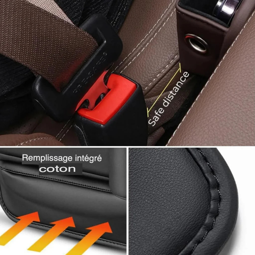 Organisateur de Siège de Voiture en Cuir – Élégance et Praticité pour Votre Véhicule