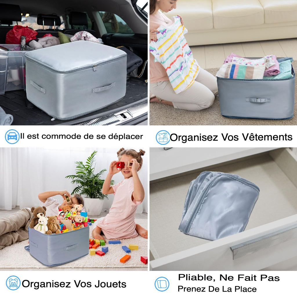 Organisateur Ultra-Compact pour Économiser de l'Espace - 2 ètages