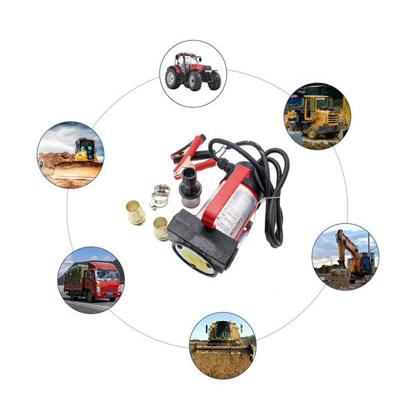 Pompe de Transfert de Gasoil 12V
