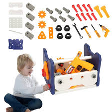 Jeu éducatif boîte à outils avec perceuse électrique