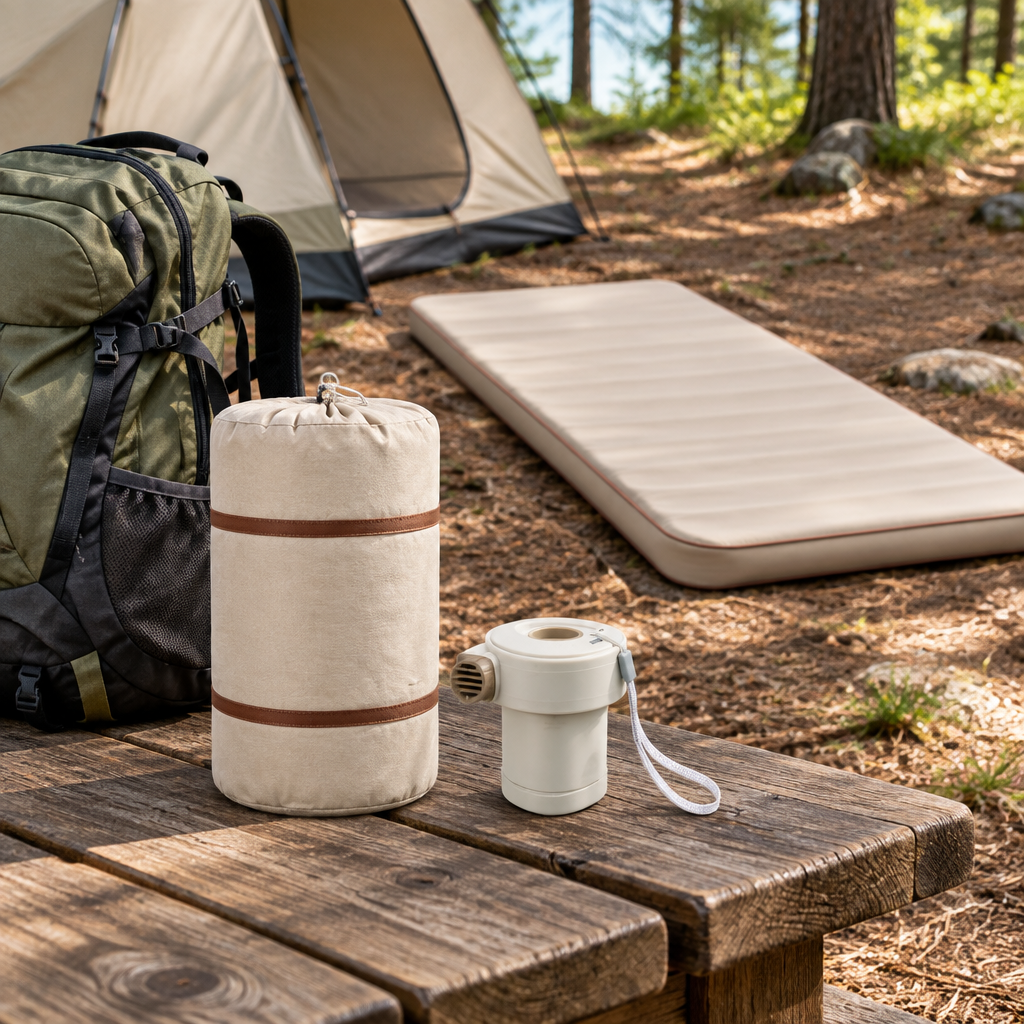 Kit compact avec pompe et sac de transport
