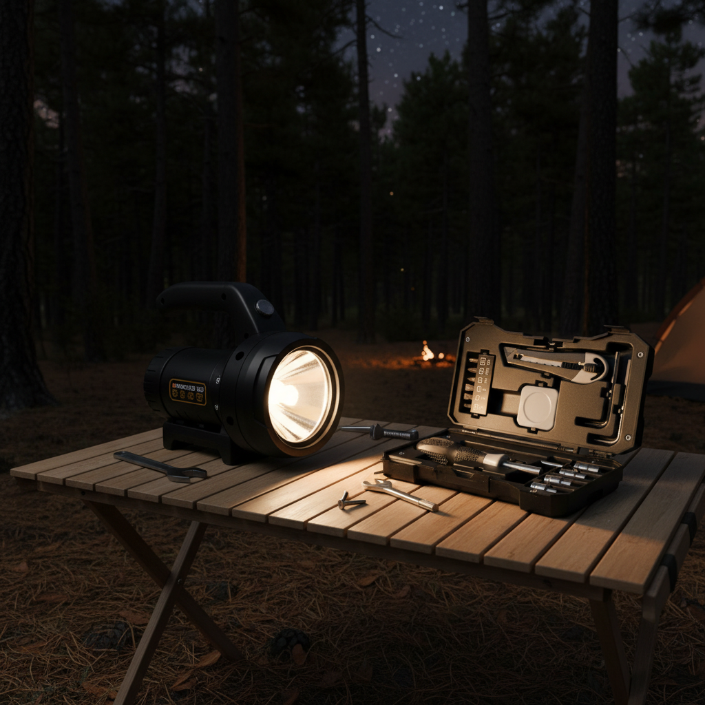 Lampe torche camping