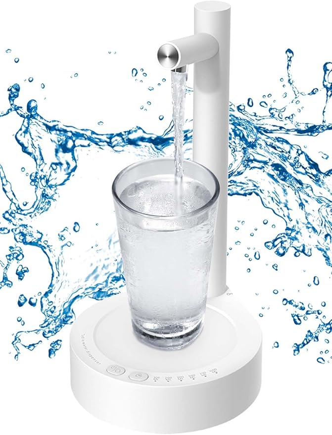 Pompe à eau électrique intelligente pour bouteilles pour un usage domestique ou portable