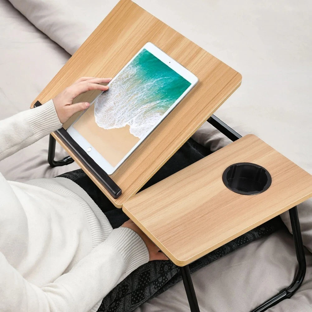 La table pliante multifonction pour lit ou canapé